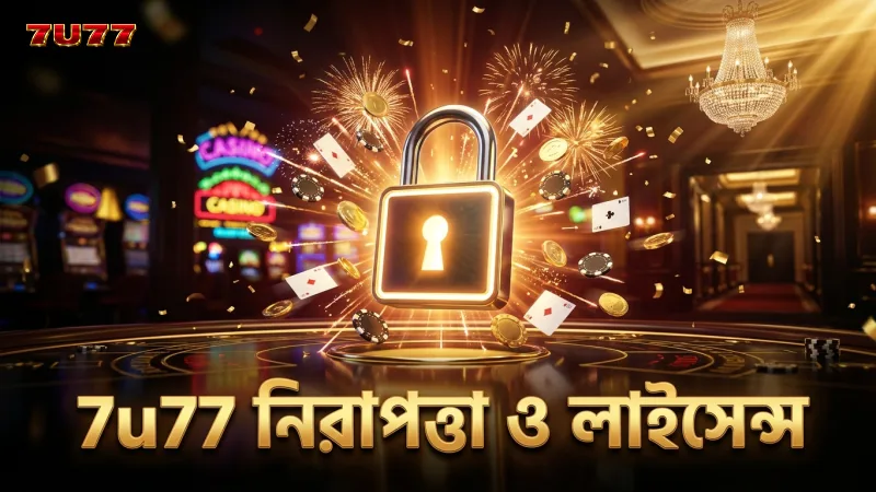7u77 ক্যাসিনোর নিরাপত্তা ব্যবস্থা ও আন্তর্জাতিক লাইসেন্স বিশ্লেষণ