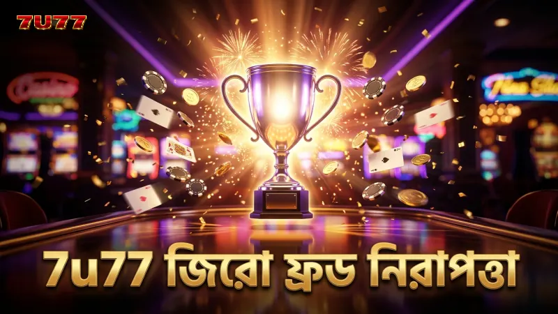 7u77 এর জিরো-ফ্রড নীতি ব্যবহারকারীদের সুরক্ষা দেয়