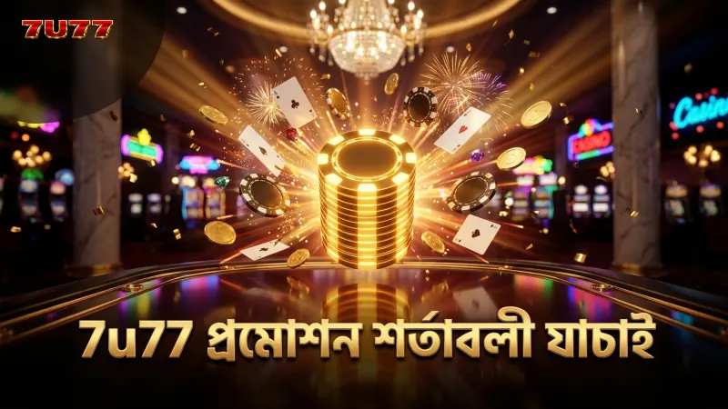 7u77 প্রমোশন শর্তাবলী মনোযোগ দিয়ে যাচাই করুন