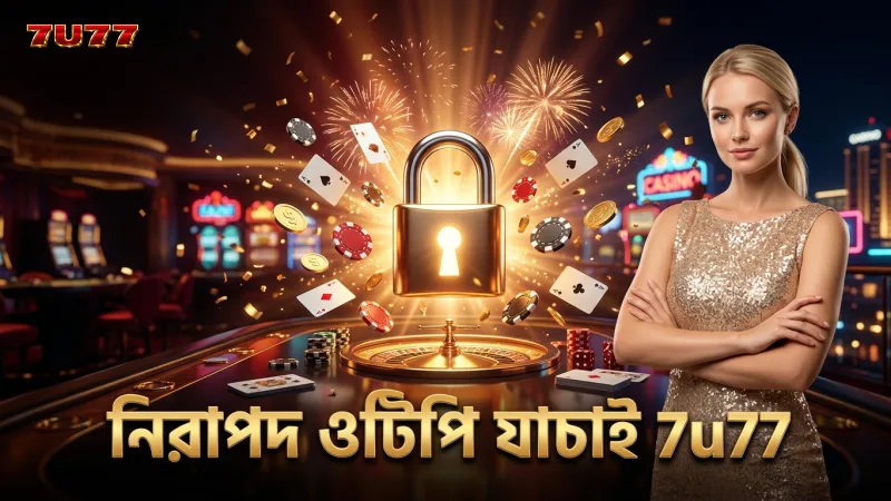 ওটিপি যাচাই দ্বারা 7u77 অ্যাকাউন্টের নিরাপত্তা বাড়ানো হয়