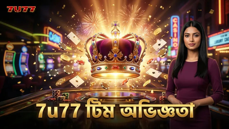 দীর্ঘ অভিজ্ঞতার সাথে 7u77 টিম গঠিত হয়েছে।