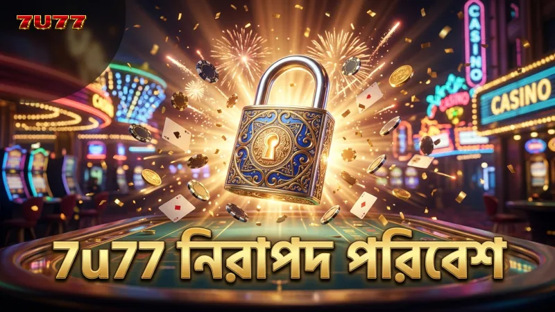 নিরাপদ ও বিশ্বস্ত গেমিং পরিবেশ নিশ্চিত করে 7u77।