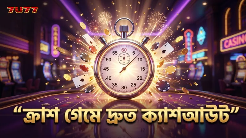 ক্র্যাশ গেমে ক্যাশআউট কৌশল দ্রুততার সাথে লাভ বৃদ্ধি করে