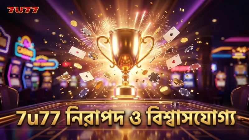 7u77 নিরাপত্তা নিশ্চিত করে খেলোয়াড়দের আস্থা বজায় রাখে