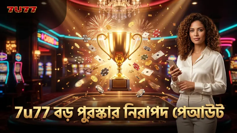বড় পুরস্কার জেতার জন্য 7u77 নিরাপদ পেআউট ব্যবহার করুন