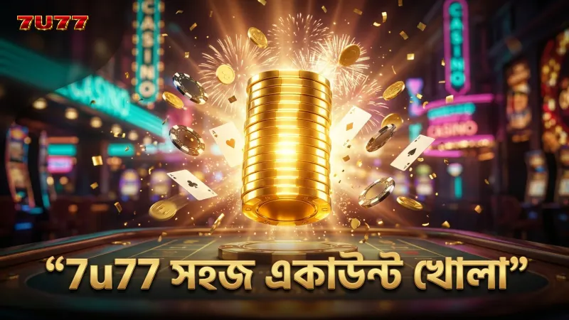 7u77 প্ল্যাটফর্মে নতুন খেলোয়াড়দের জন্য সহজ একাউন্ট খোলার নির্দেশিকা