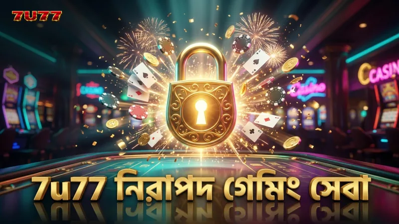 নিরাপদ ও দায়িত্বশীল গেমিং নিশ্চিত করতে 7u77 এর উন্নত নিরাপত্তা ব্যবস্থা