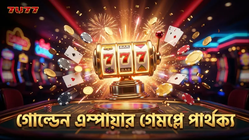 গেমপ্লে বৈচিত্র্য ও পেআউট তথ্য গোল্ডেন এম্পায়ারকে আলাদা করে।