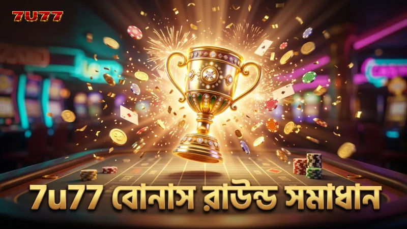বোনাস রাউন্ডে সমস্যা হলে দ্রুত সমাধান 7u77 দিয়ে