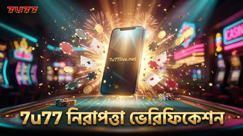 7u77 প্ল্যাটফর্মের নিরাপত্তা ব্যবস্থা ও ভেরিফিকেশন প্রক্রিয়া