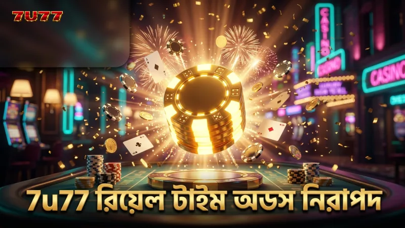 রিয়েল-টাইম অডস ট্র্যাকিং ও নিরাপত্তা নিশ্চিতকরণ 7u77 প্ল্যাটফর্মে।