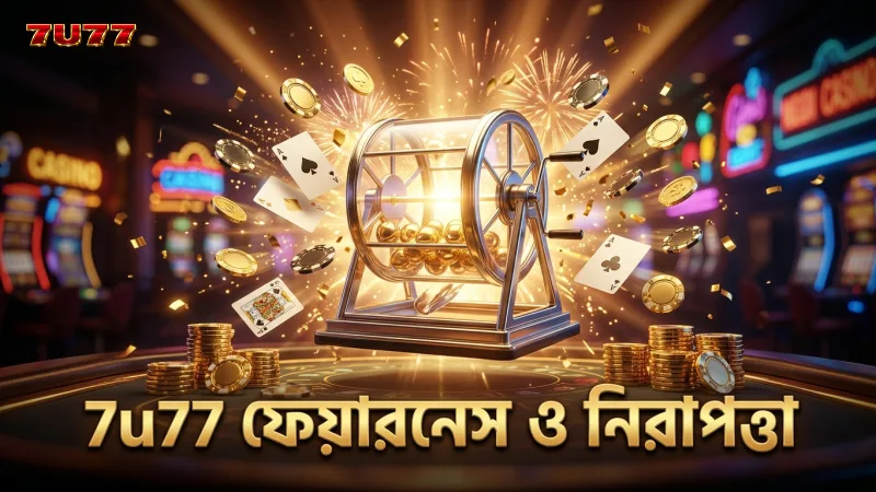 7u77 এর ফেয়ার বল ড্র মেশিন বিশ্বস্ততা নিশ্চিত করে