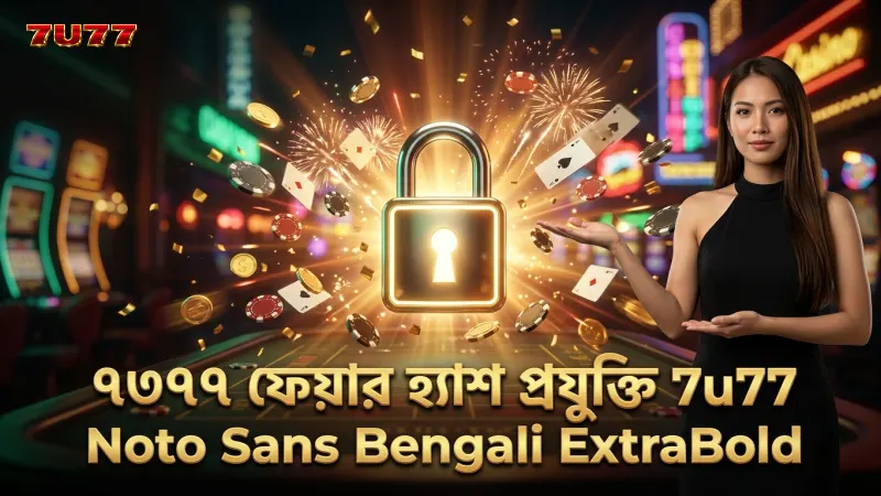৭u77 প্ল্যাটফর্মে ফেয়ার হ্যাশ কি নিরাপত্তা নিশ্চিত করে