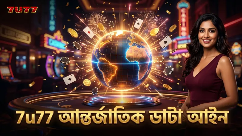 7u77 আন্তর্জাতিক ডাটা আইন মেনে প্লেয়ারদের নিরাপত্তা নিশ্চিত করে