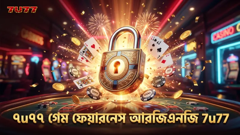 র্যান্ডম নাম্বার জেনারেটর দ্বারা গেমের ফেয়ারনেস নিশ্চিত করে ৭u৭৭
