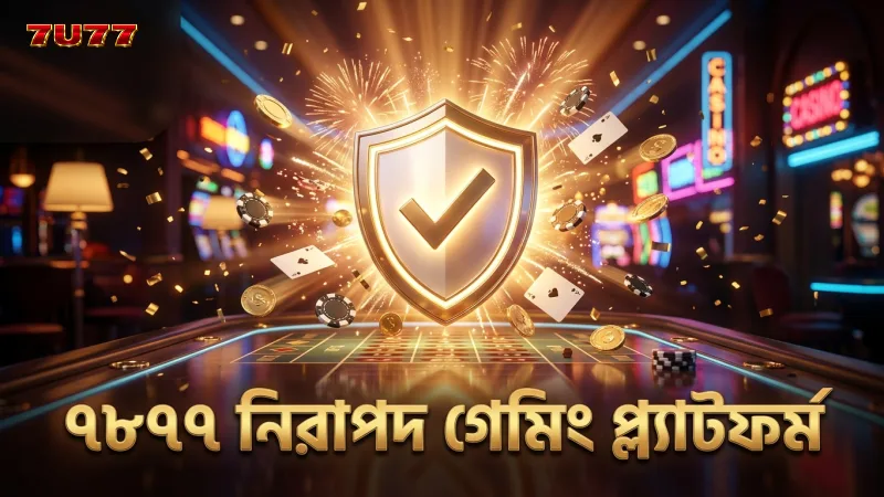 ৭u৭৭ প্ল্যাটফর্মে নিরাপদ ও বিশ্বাসযোগ্য গেমিং নিশ্চিত করুন